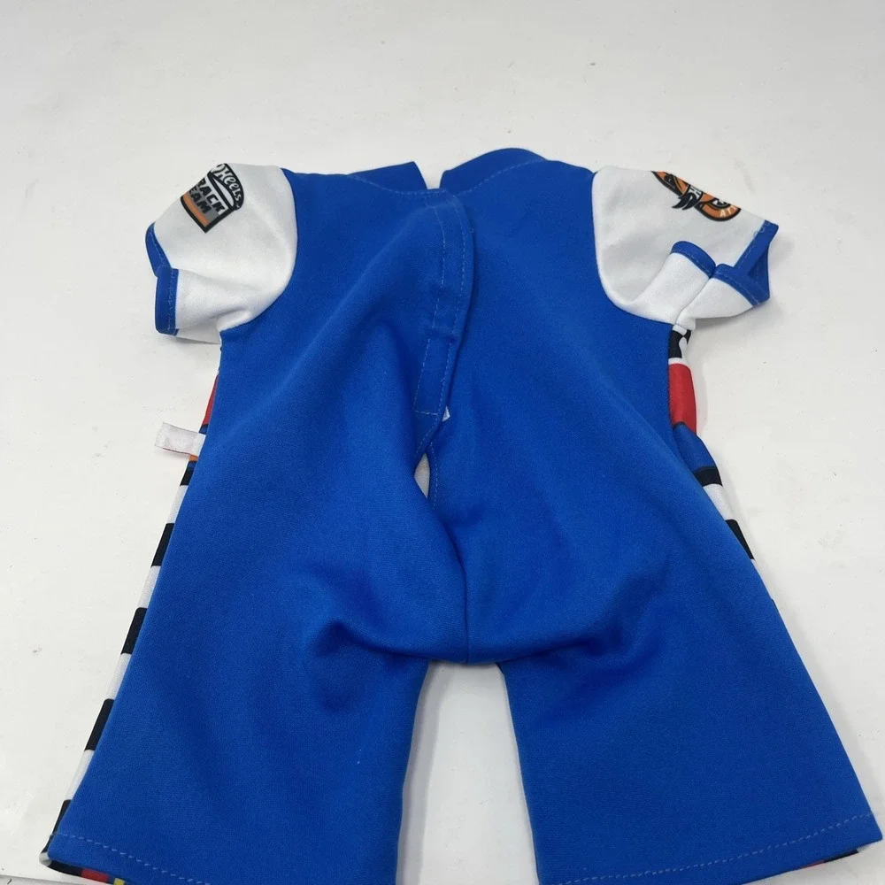 Hot Wheels 50th Anniversary Build a Bear Workshop Racing Suit Outfit Jumper